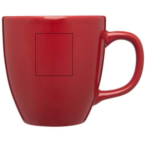 Mug Moni de 430 ml en céramique rouge