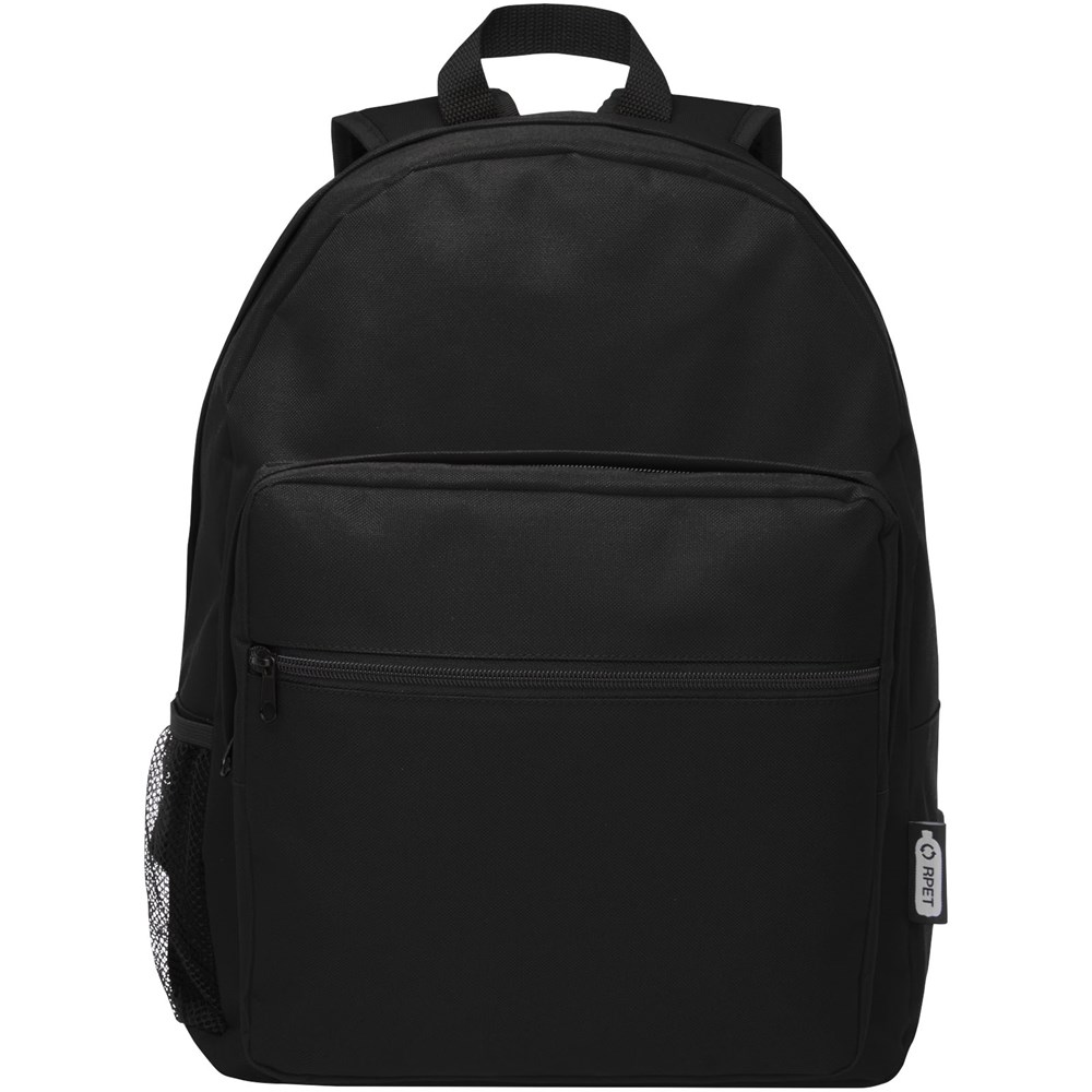 Retrend RPET-Rucksack 16L schwarz