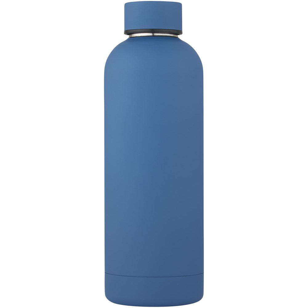 Bouteille isotherme Spring de 500 ml avec isolation sous vide et couche de cuivre Tech blue