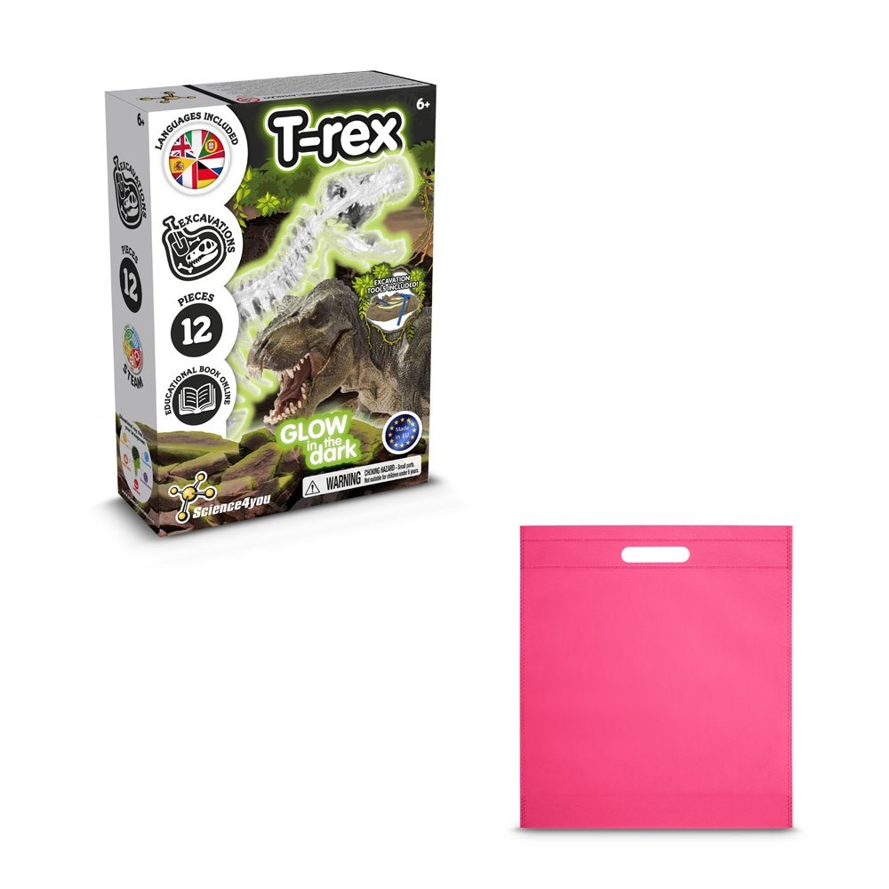 Fossil Excavation Kit IV Lernspiel lieferung inklusive einer non-woven tasche (80 g/m²) rosa