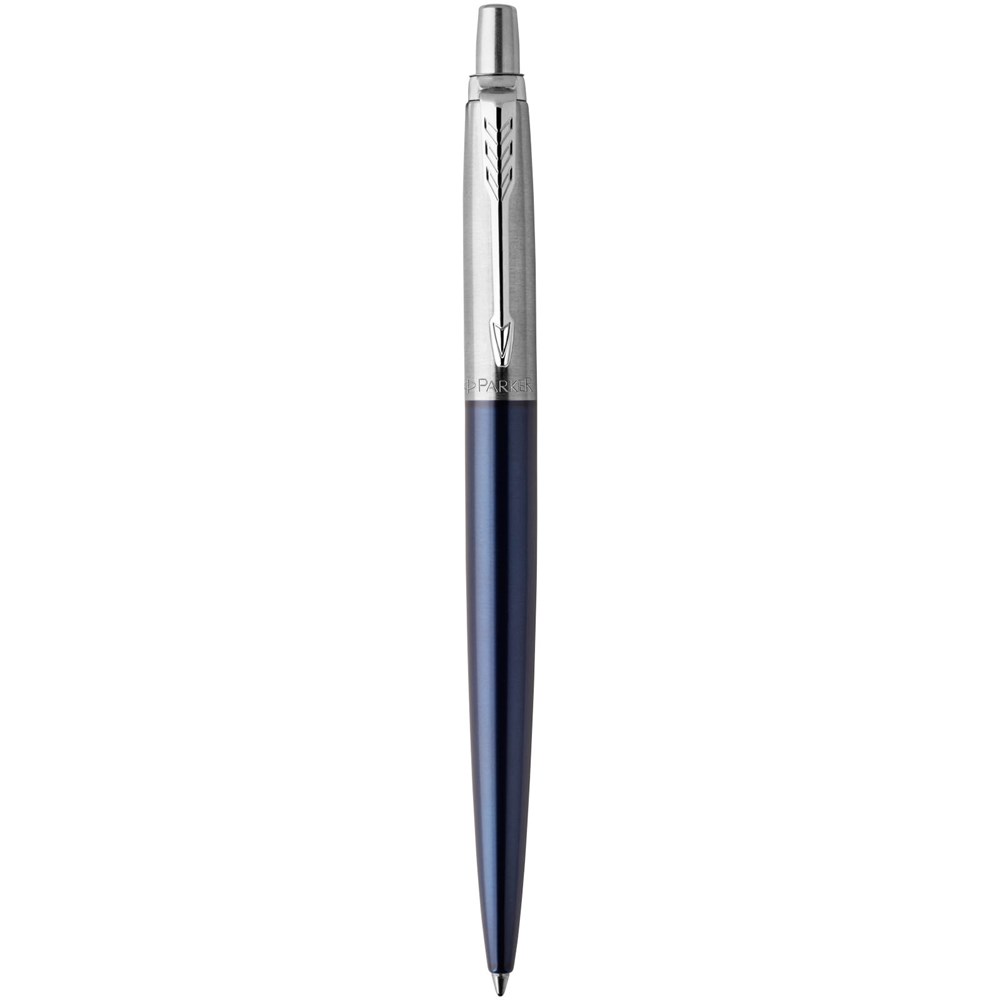 Stylo bille Jotter Bond Street Parker (encre bleue) Marine, Argent