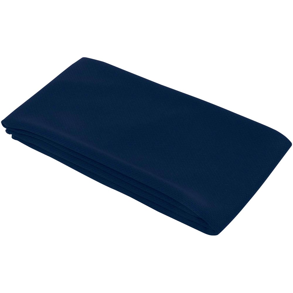 Lucas RPET Sporthandtuch 30 × 80 cm navy