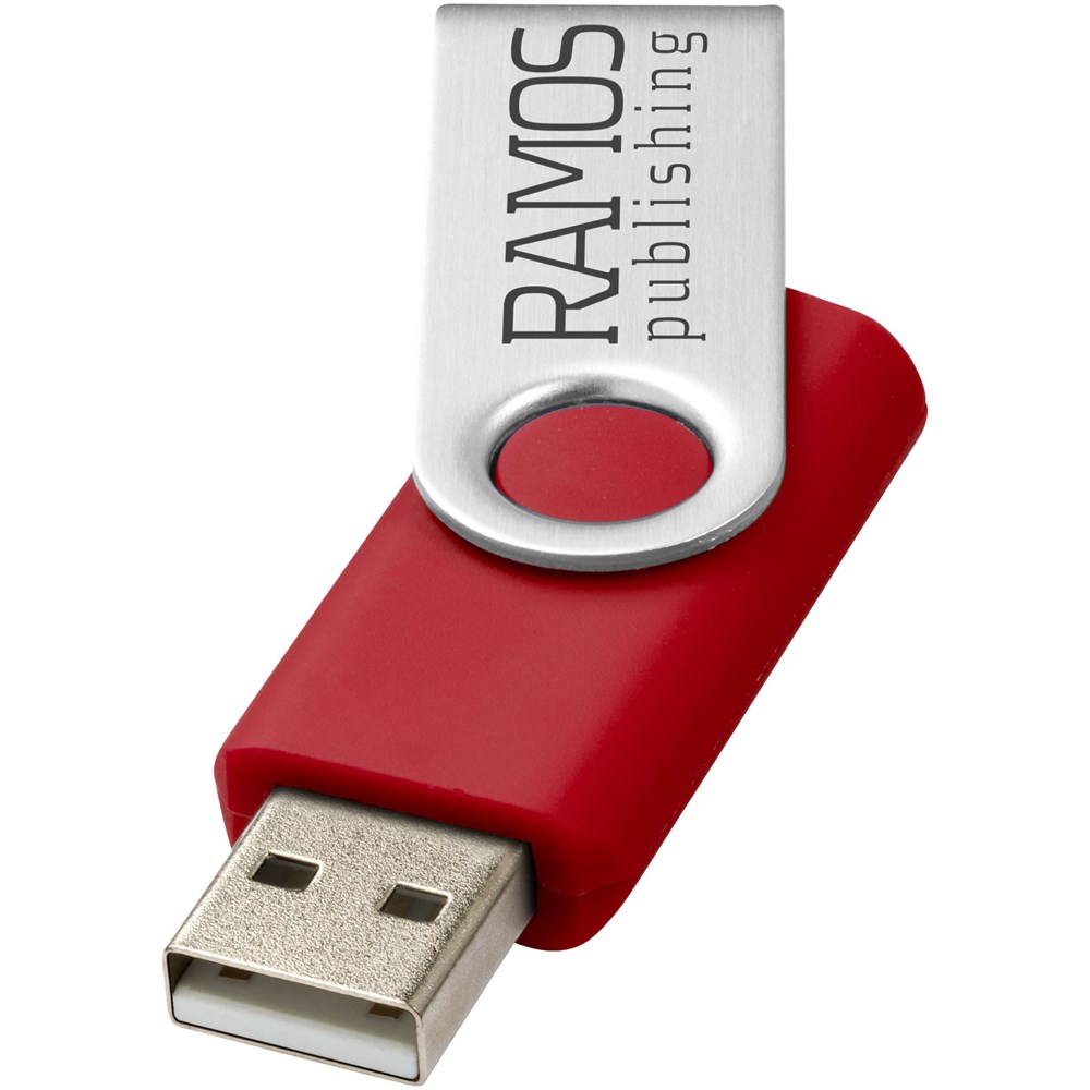 Rotate-Basic 2 GB USB-Stick rot, silber