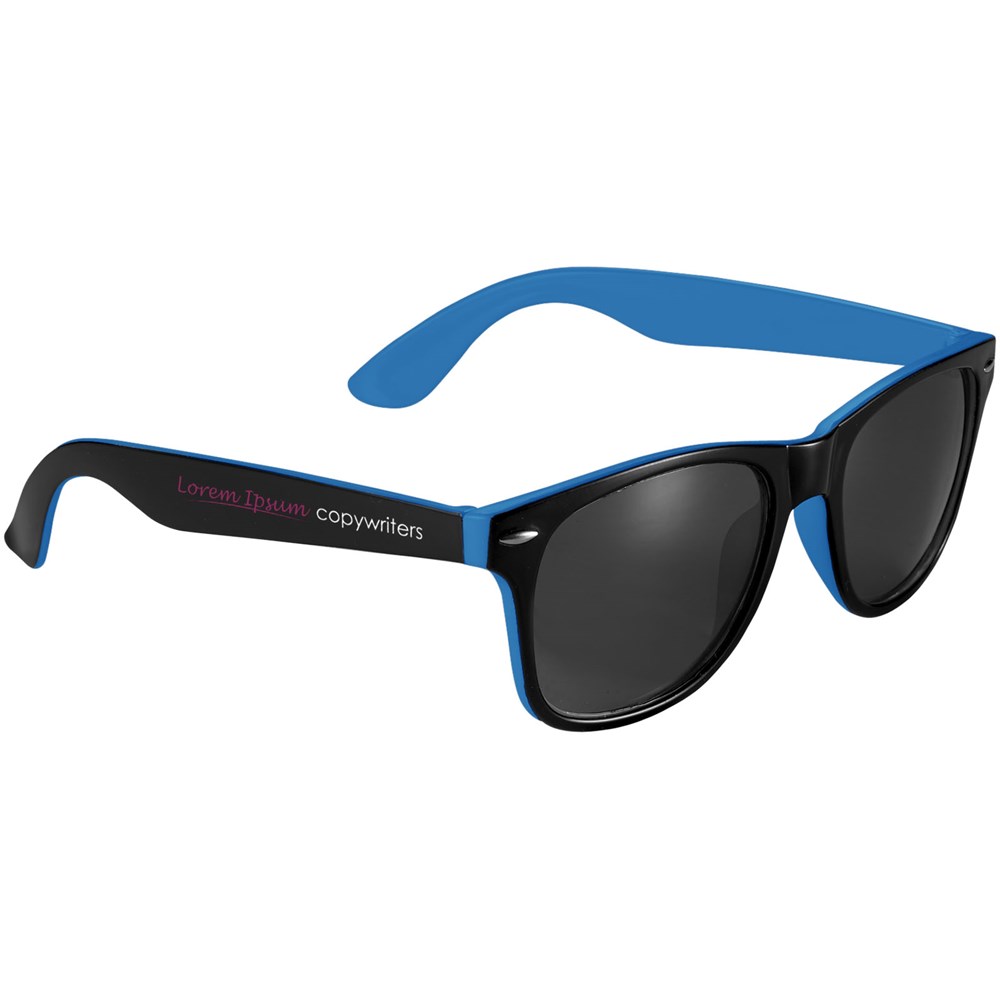 Sun Ray Sonnenbrille mit zweifarbigen Tönen processblau, schwarz