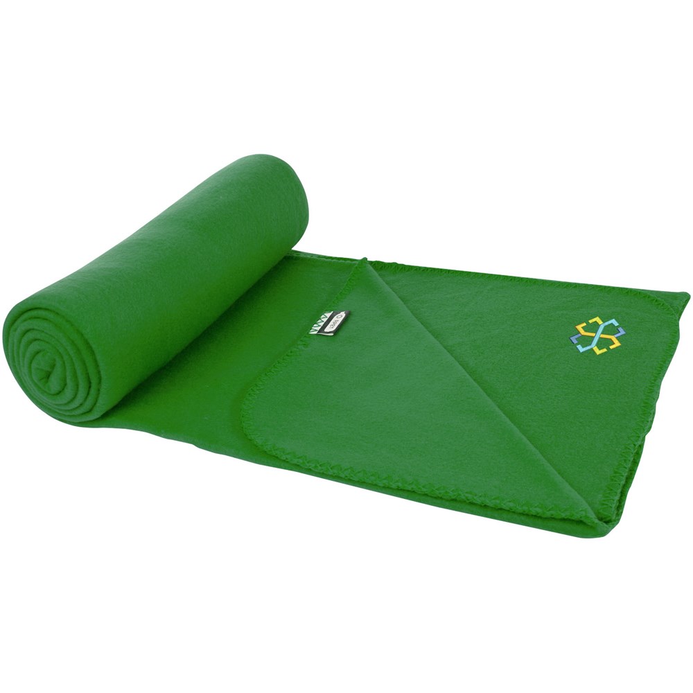 Couverture Willow en polaire RPET certifiée GRS vert