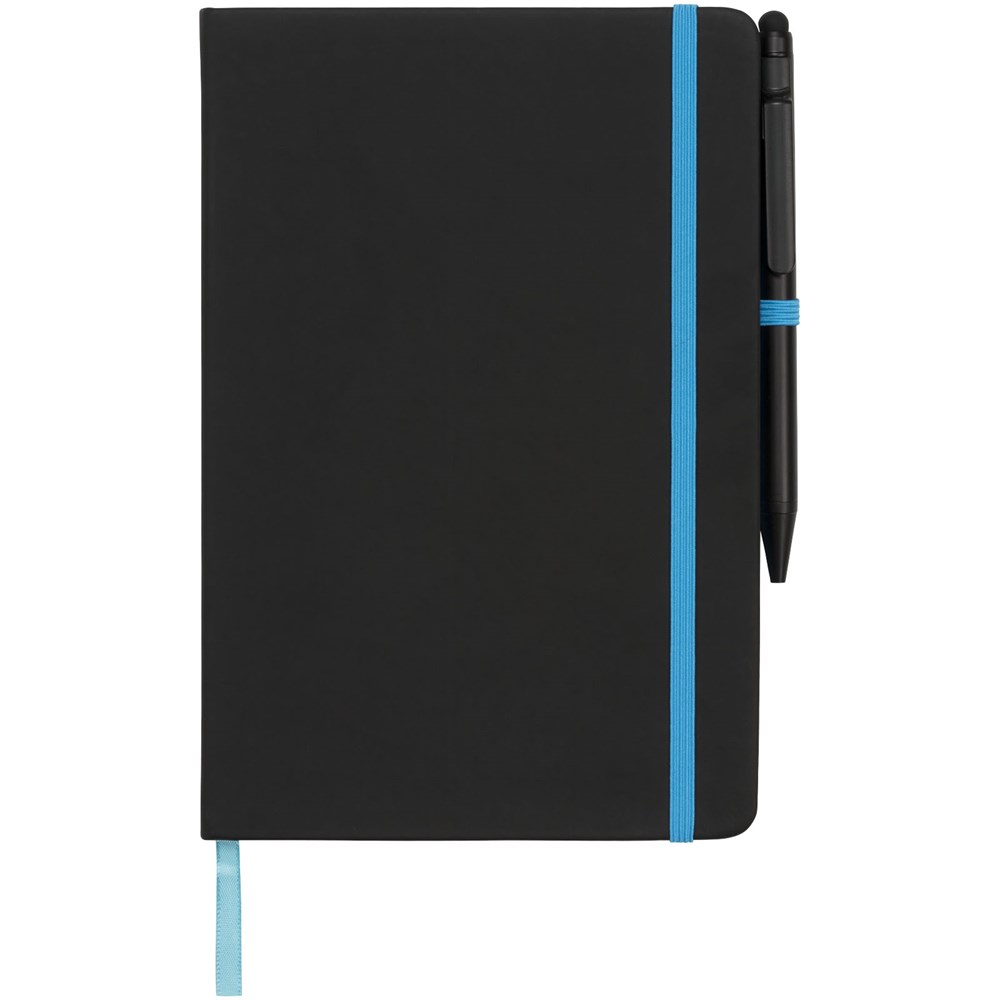 Carnet de notes M Noir Edge Noir, Bleu