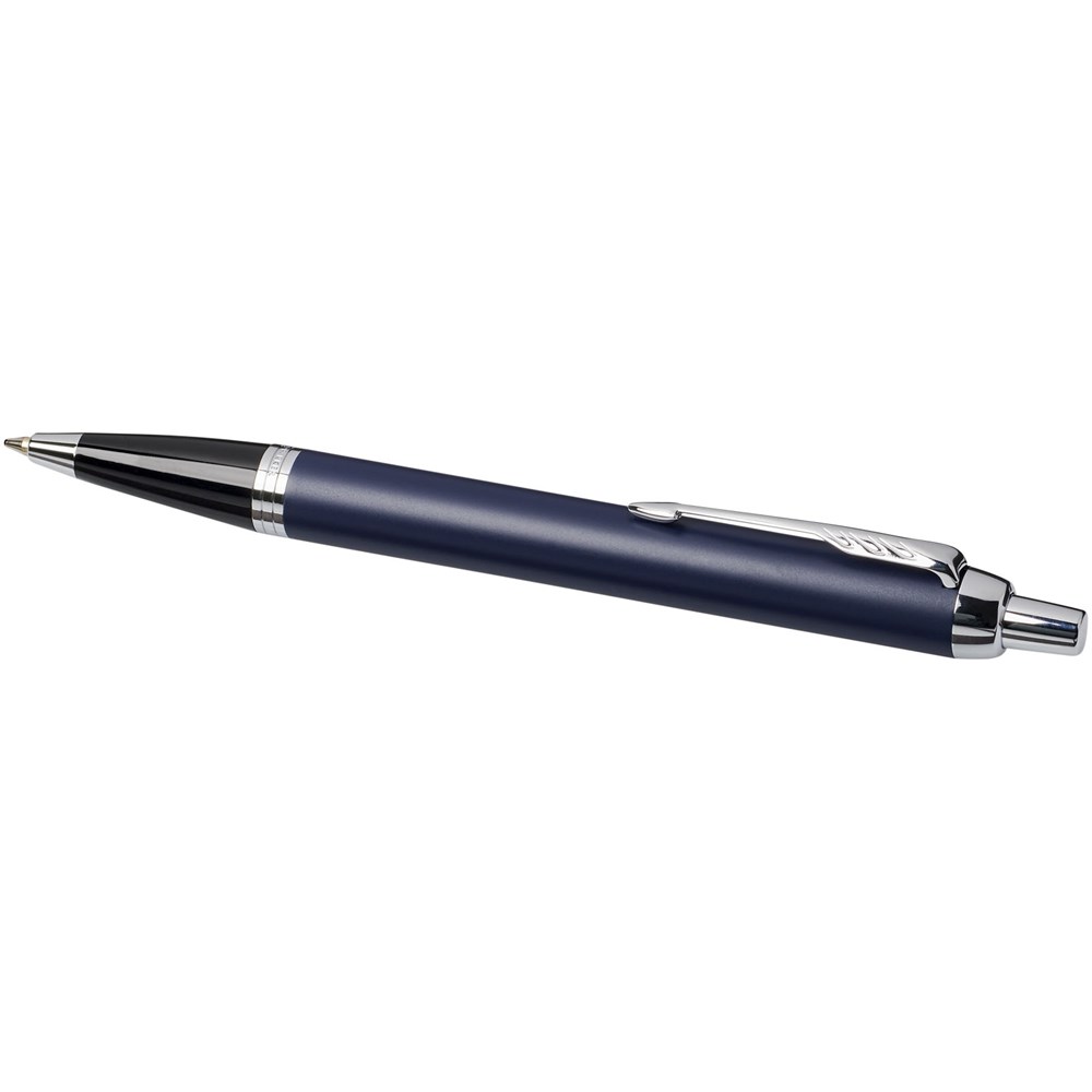 Stylo à bille IM Parker (encre bleue) Bleu, Argent