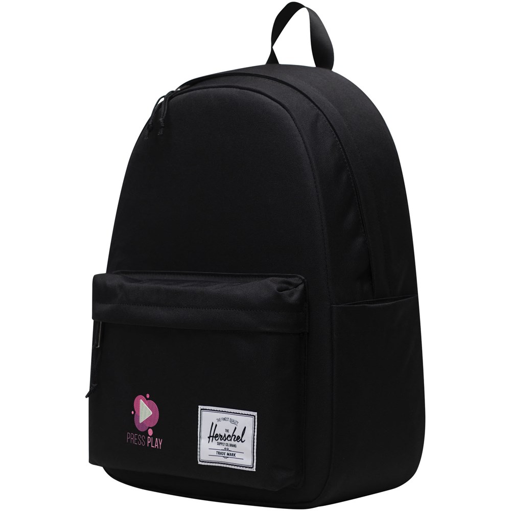 Sac à dos Herschel Classic™, recyclé, pour ordinateur portable, 26 L Noir