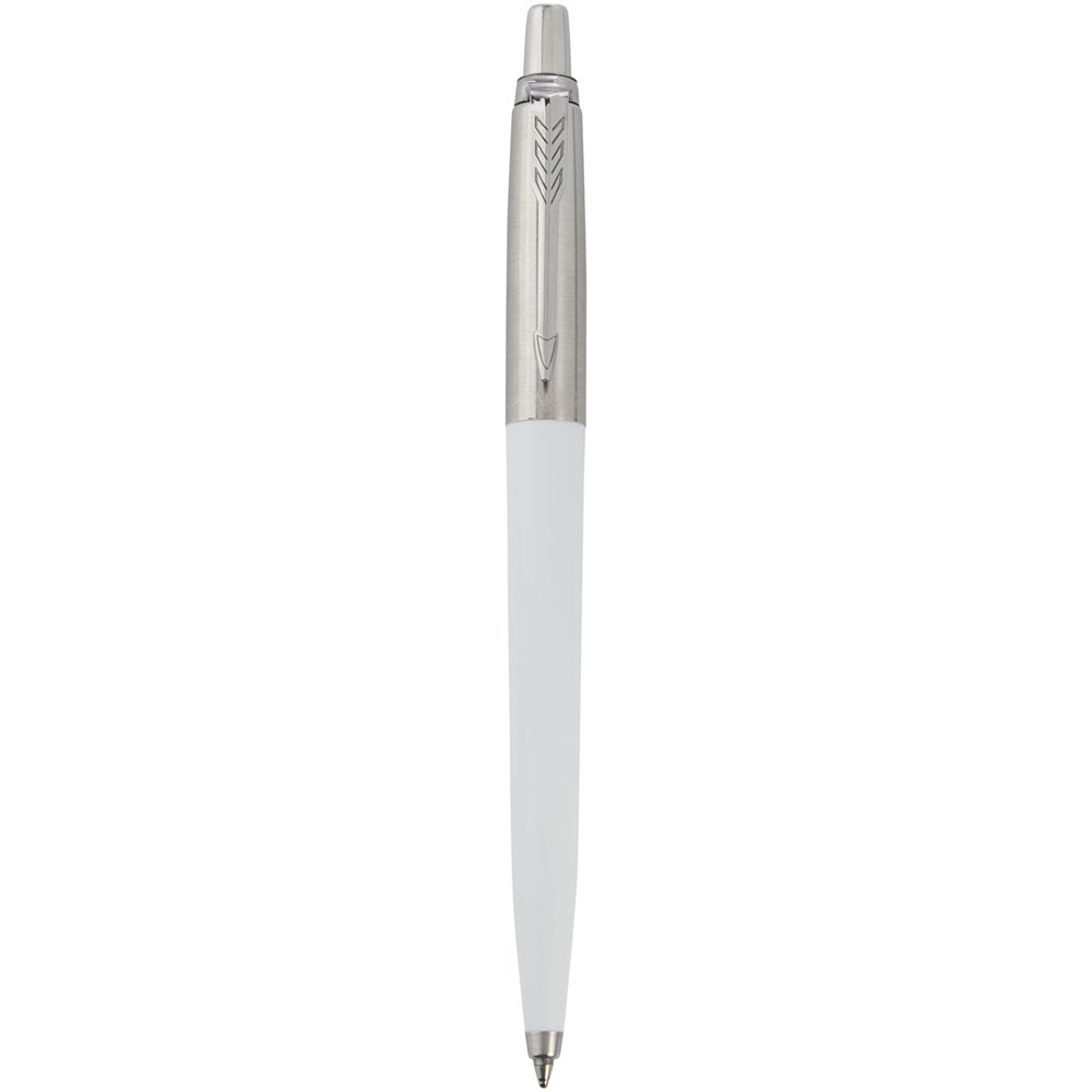 Stylo bille Parker Jotter recyclé (encre noire) blanc