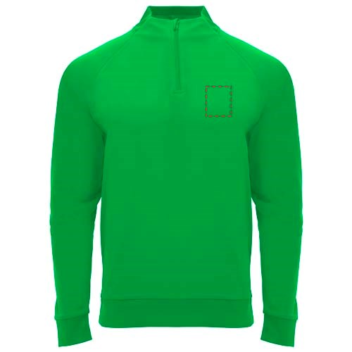 Epiro Half-Zip Sweatshirt für Kinder farngrün