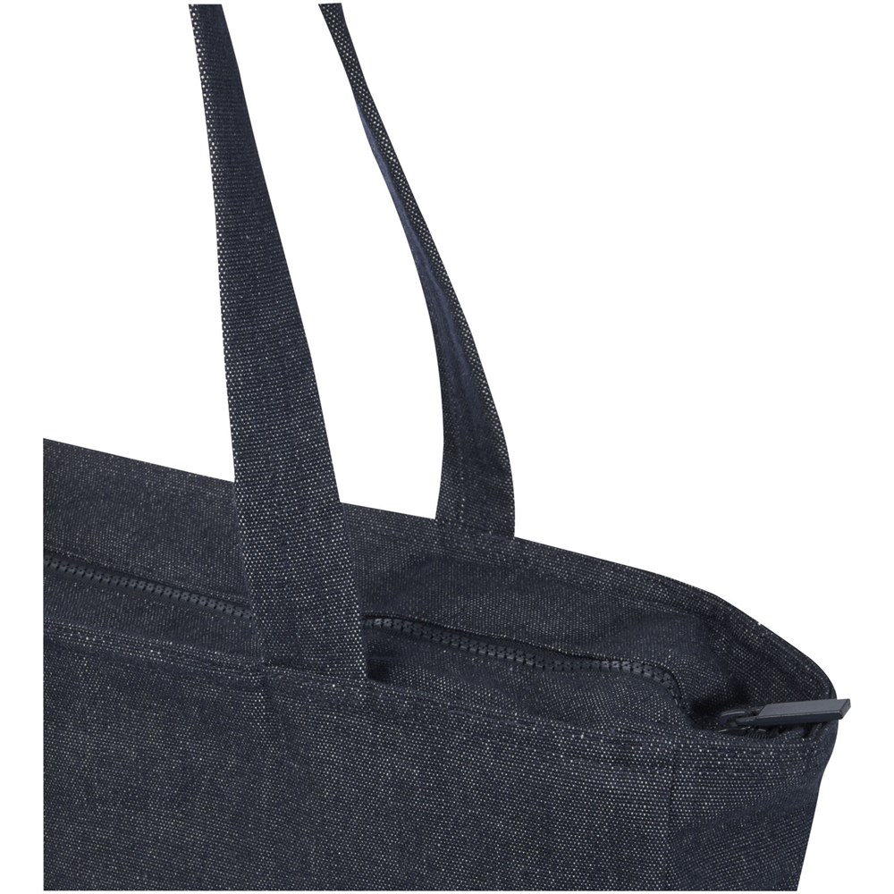 Weekender 500 g/m² Aware™ recycelte Tragetasche denim