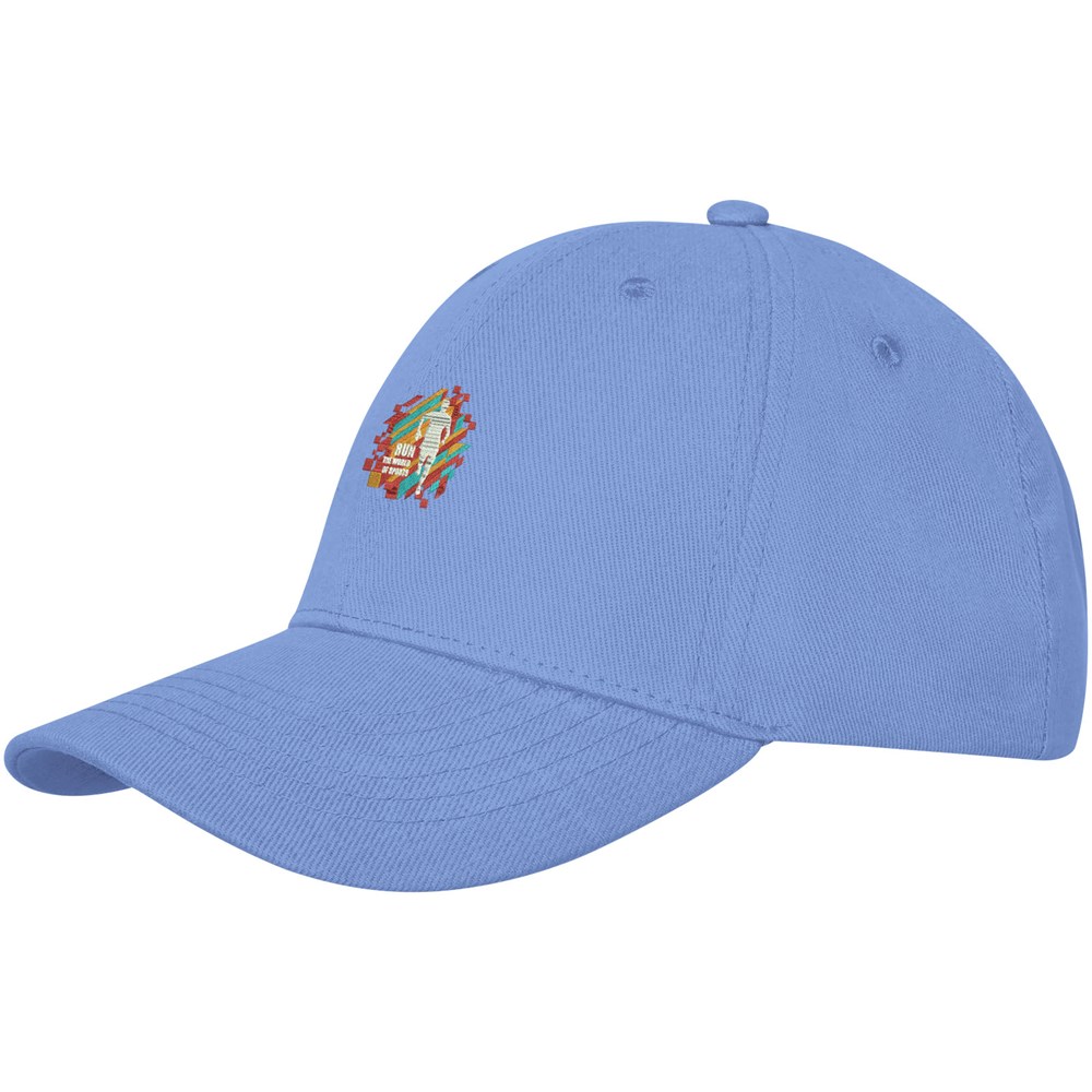 Casquette Davis 6 panneaux bleu clair