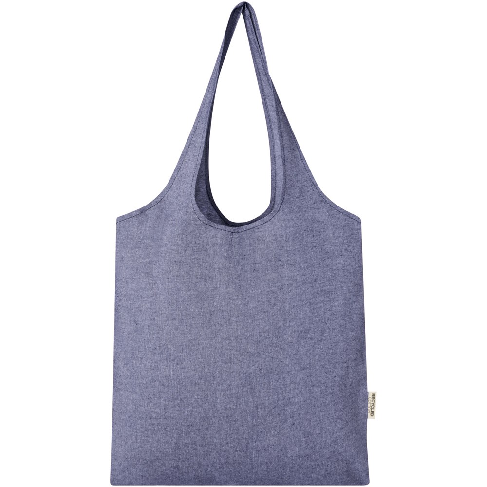 Pheebs 150 g/m² recycelte Tragetasche 7L heather blau