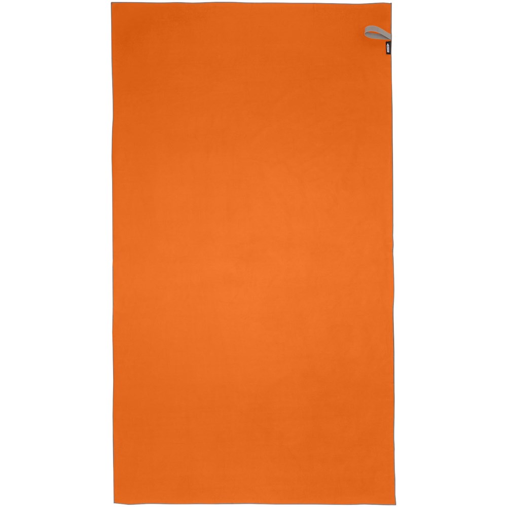 Serviette Pieter certifiée GRS ultra-légère et à séchage rapide 100 x 180 cm Orange