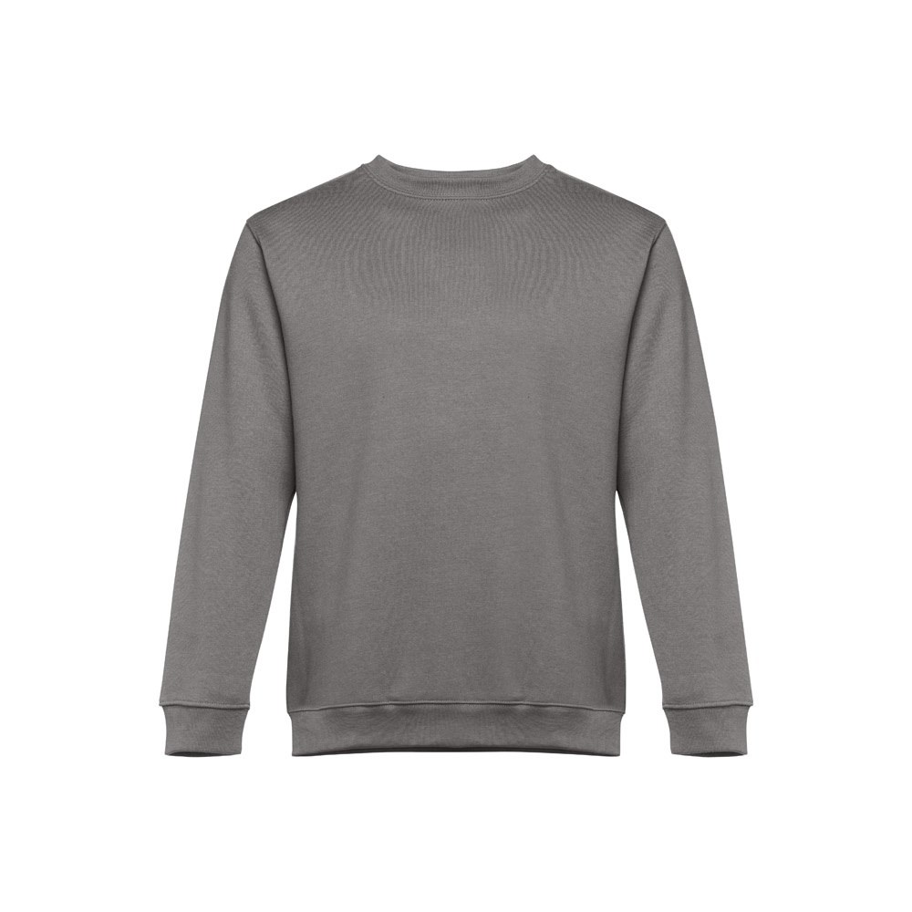 THC DELTA Sweatshirt (unisex) aus Baumwolle und Polyester grau