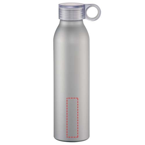 Bidon sport Grom 650ml argent