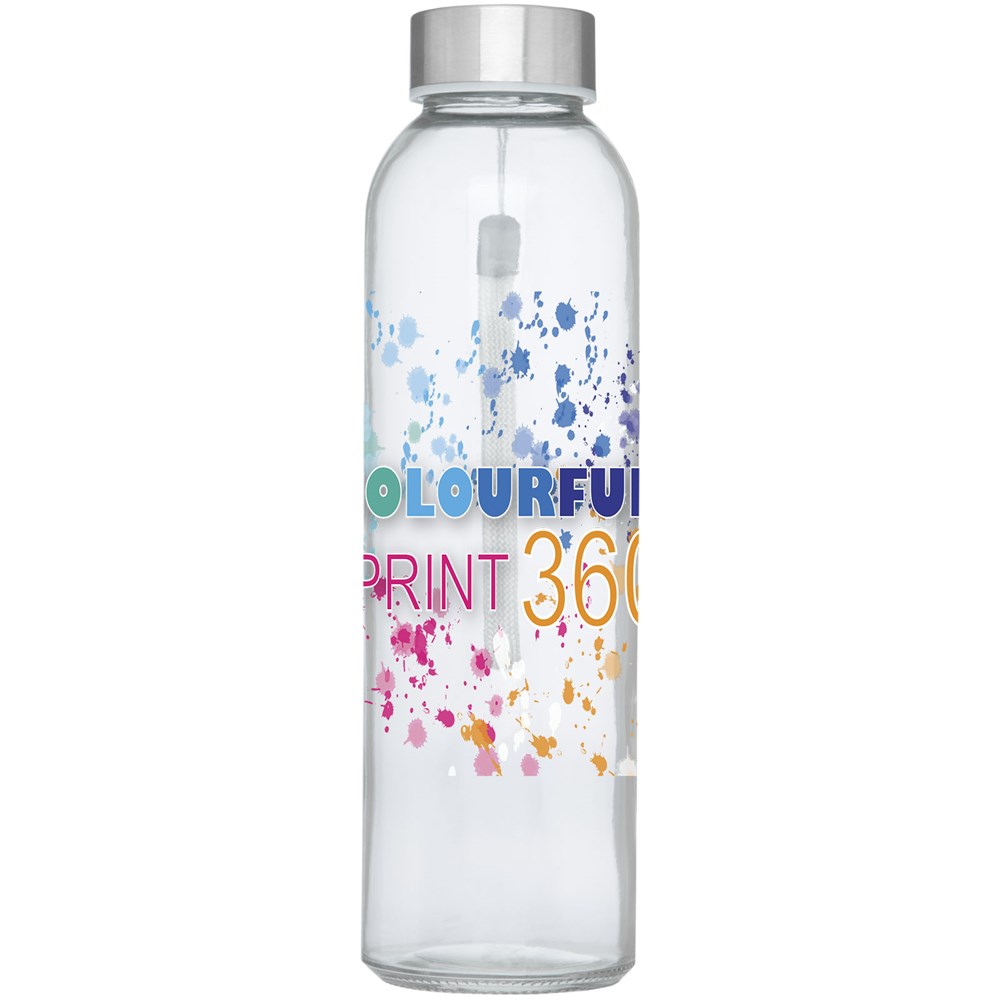 Bodhi 500 ml Glas-Sportflasche weiss