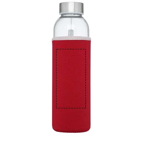 Bodhi 500 ml Glas-Sportflasche rot