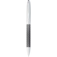 Stylo bille avec finition fibre de carbone Winona (encre noire)