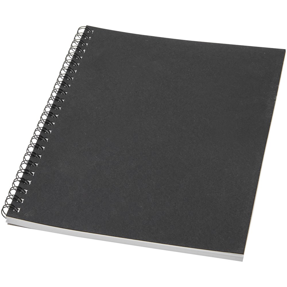 Carnet de notes spirales Desk-Mate® A5 coloré noir