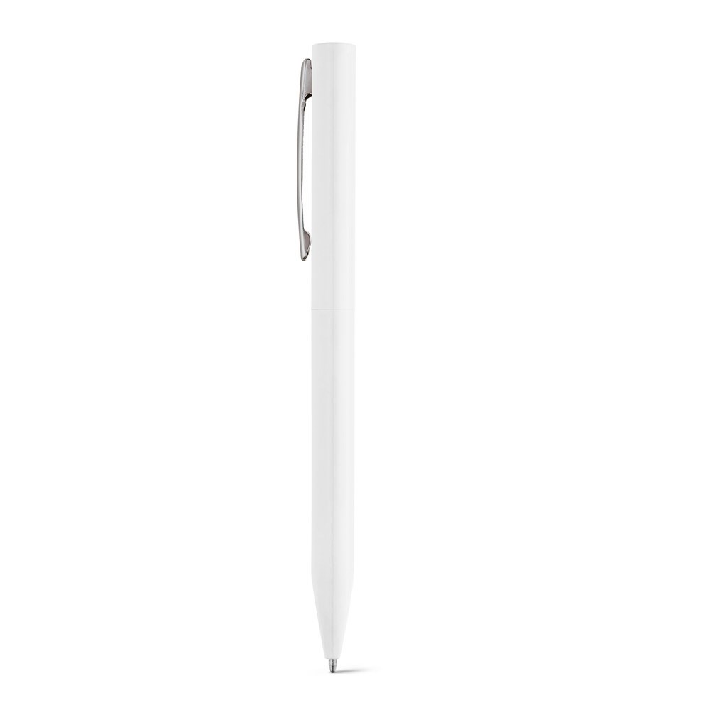 WASS Stylo en aluminium avec mécanisme twist blanc