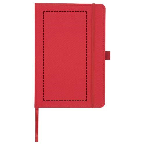 Carnet de notes Thalaasa en plastique océanique rouge