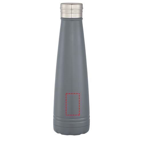 Duke 500 ml Kupfer-Vakuum Isolierflasche grau