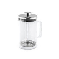 JENSON Kaffeemaker aus Borosilikatglas und Edelstahl, 600 ml