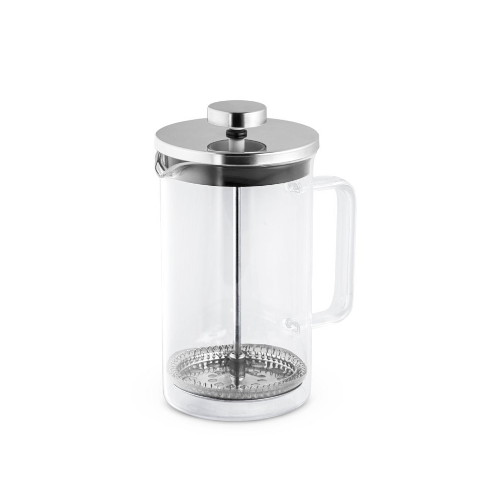 JENSON. Kaffeemaker aus Borosilikatglas und Edelstahl, 600 ml