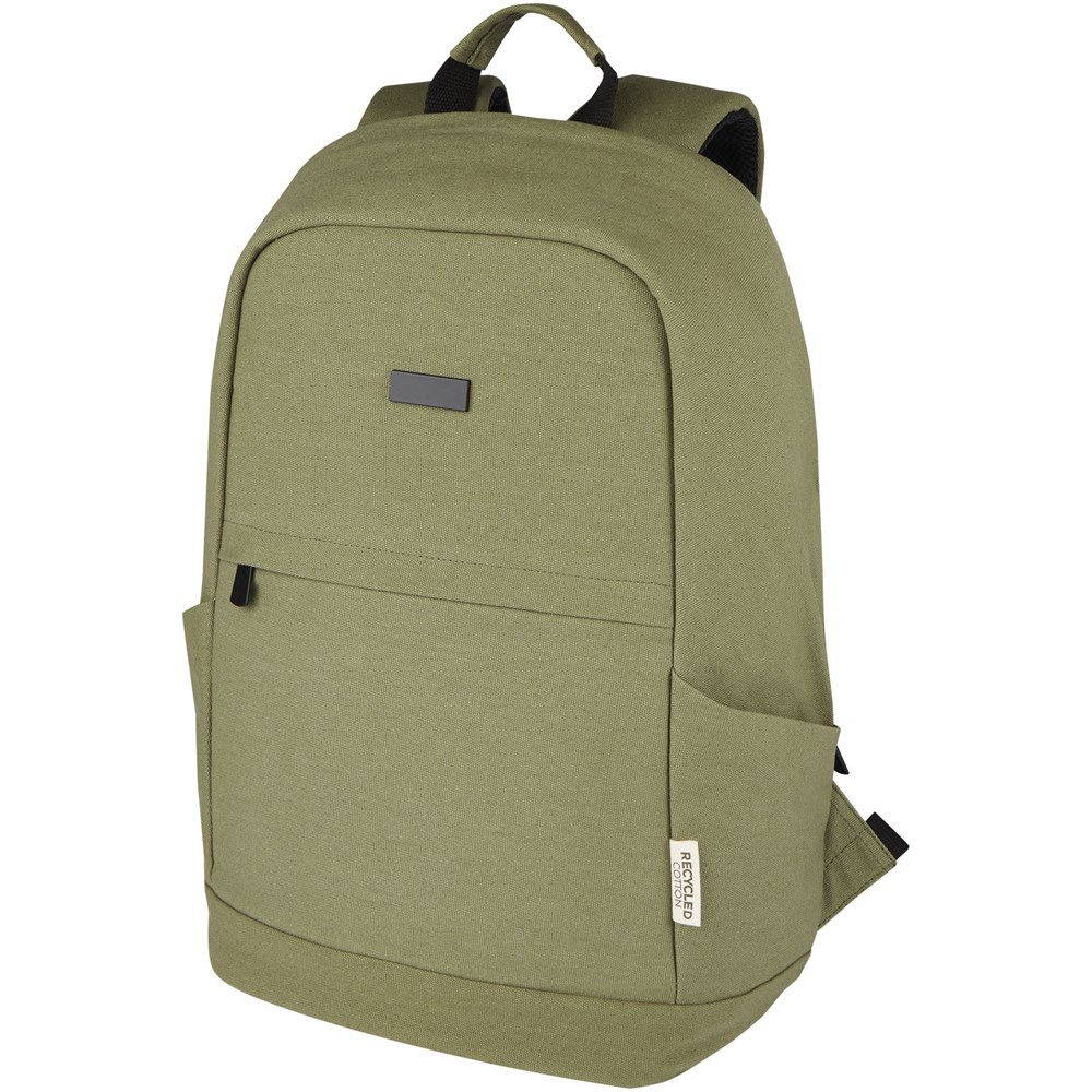 Joey 15,6 Zoll Anti-Diebstahl Laptop Rucksack 18 L aus GRS-recyceltem Canvas olive