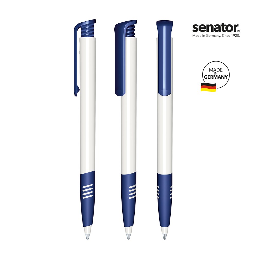 senator® Super Hit Polished Basic SG  Druckkugelschreiber blau 2757