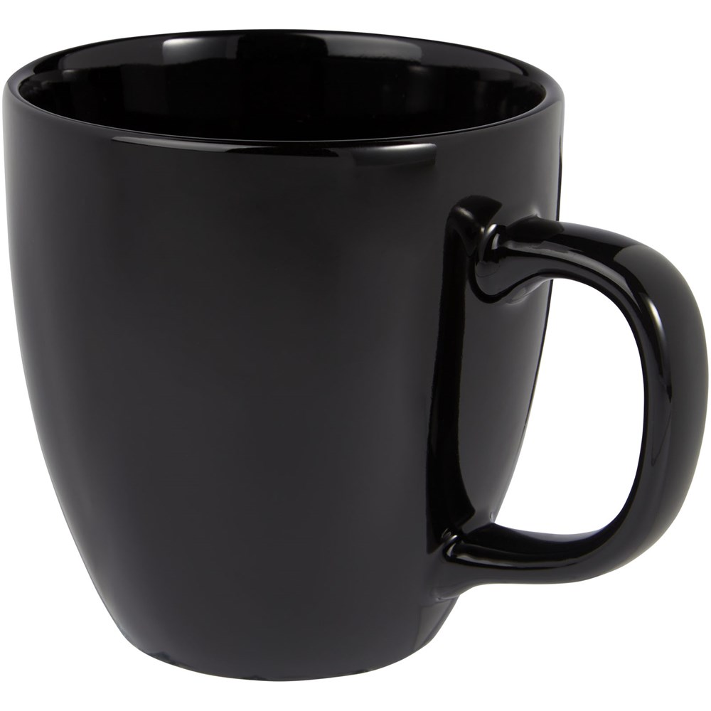 Mug Moni de 430 ml en céramique noir