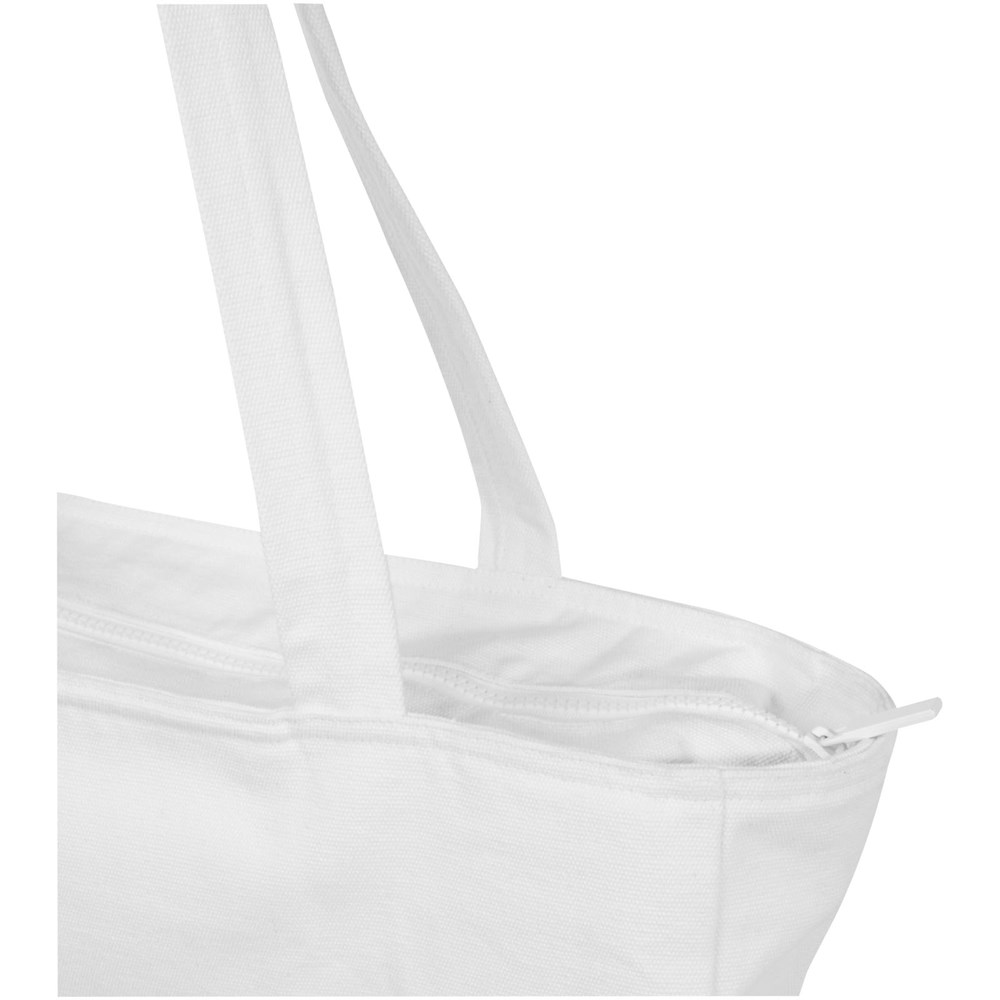 Weekender 500 g/m² Aware™ recycelte Tragetasche weiss