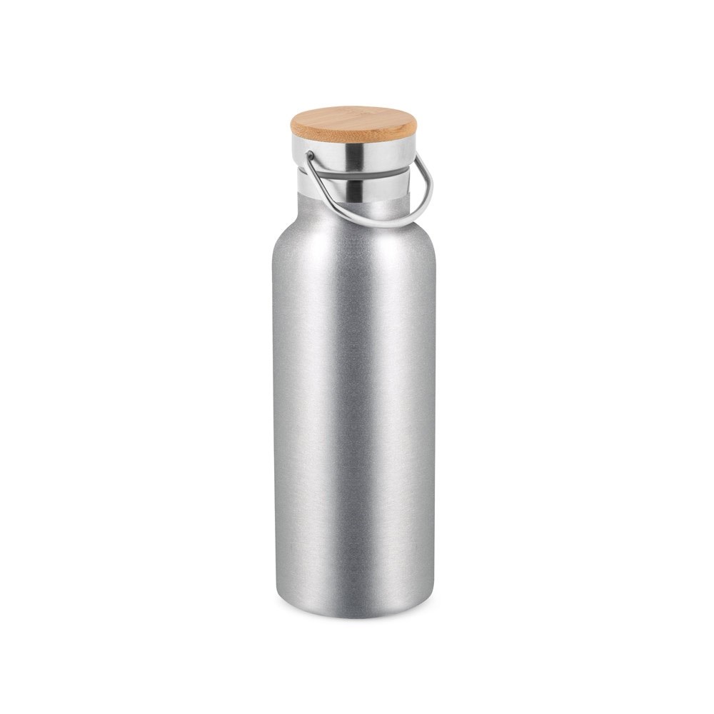 RAGNAR Trinkflasche aus Edelstahl 570ml Satinsilber