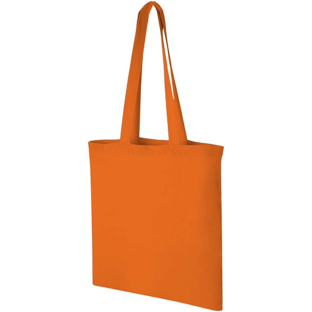 Madras 140 g/m² Baumwoll Tragetasche 7L orange