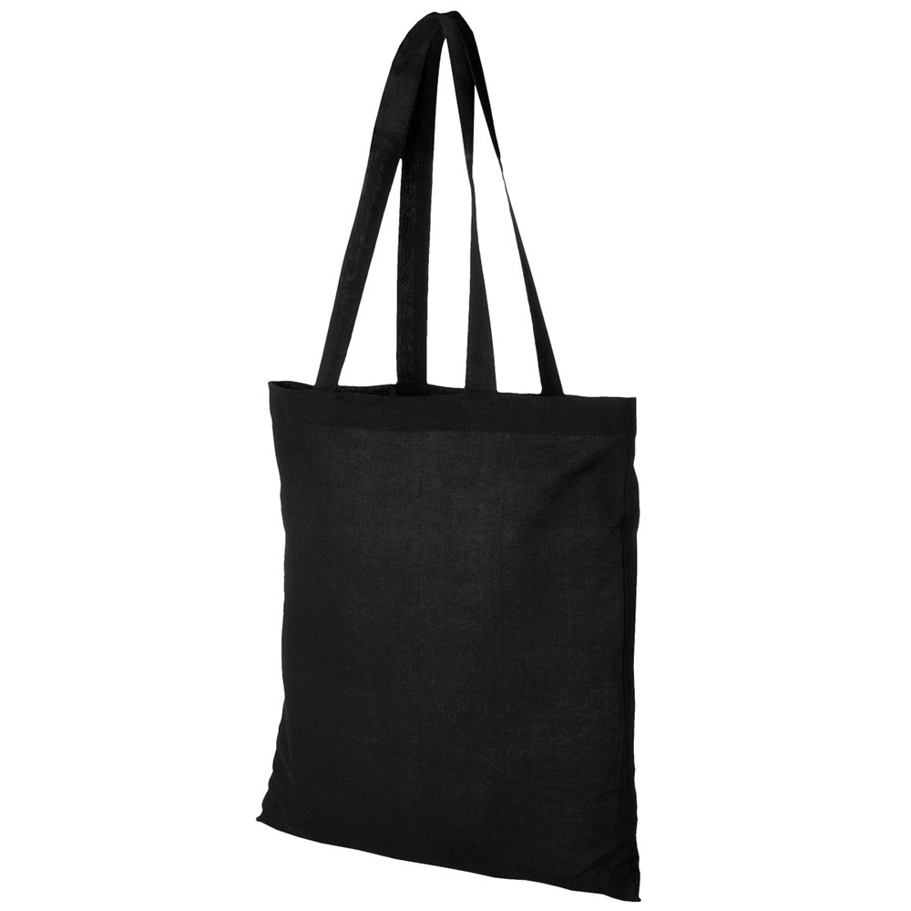 Sac à provisions en coton 140g/m² noir