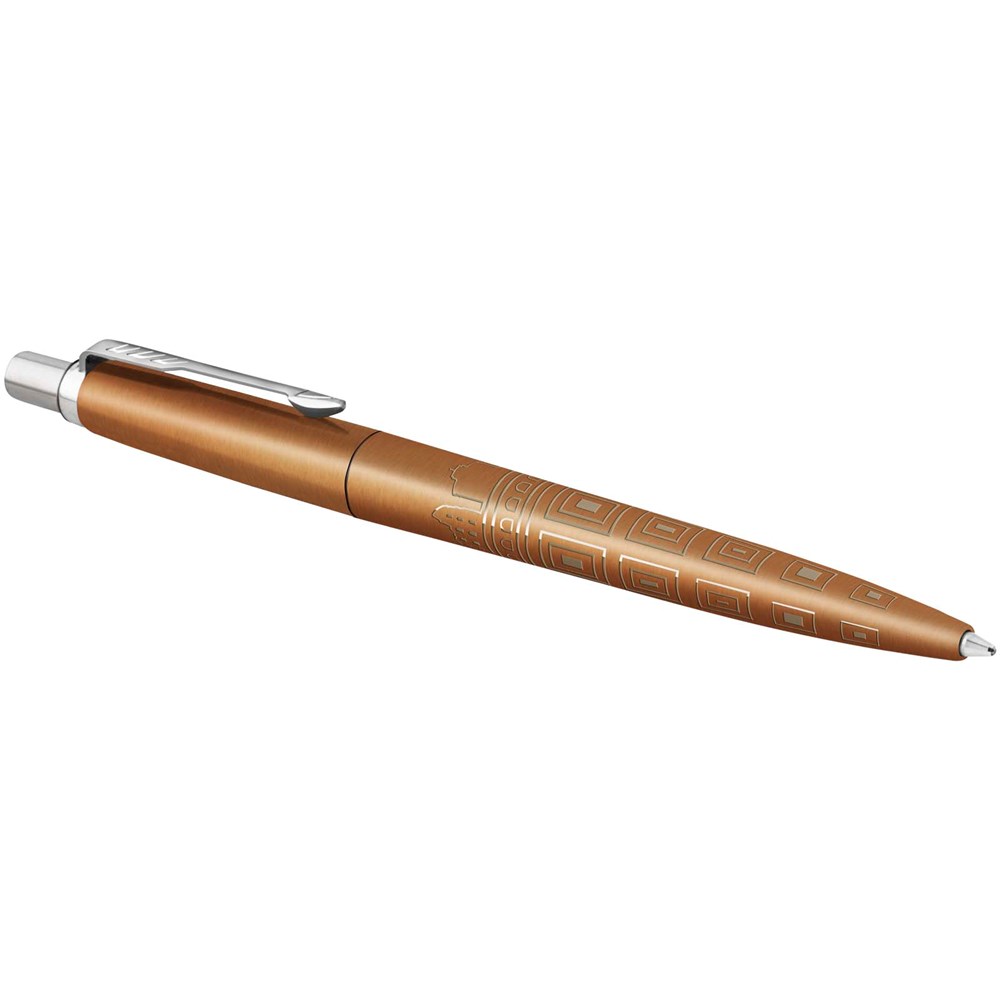 Parker Jotter SE Global Icons Kugelschreiber (blaue Mine) bronze