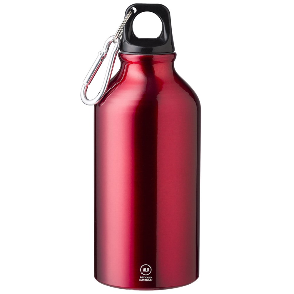 Trinkflasche 400 ml 360 Grad rot