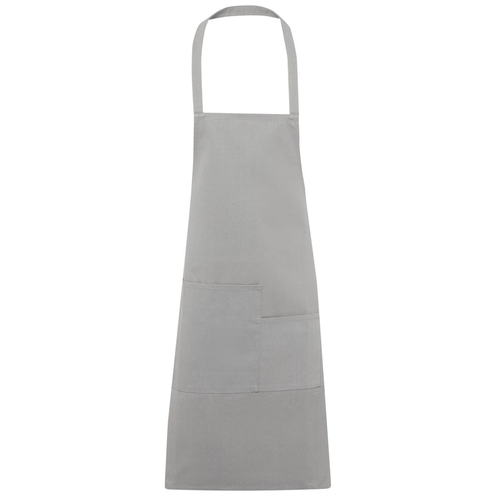 Tablier Khana en coton 280 g/m² gris