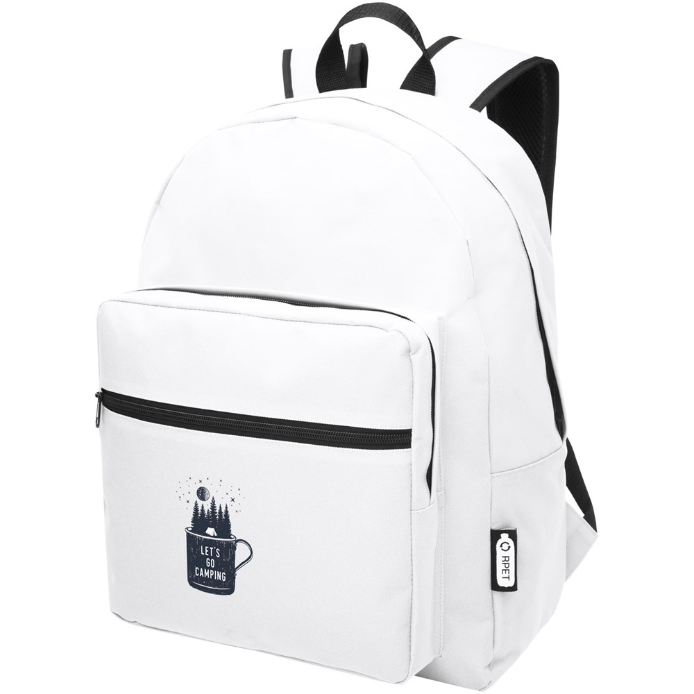 Retrend RPET-Rucksack 16L weiss