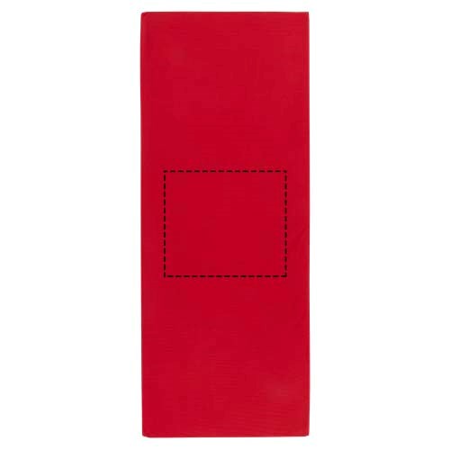 Althea Sporthandtuch 30 × 80 cm rot