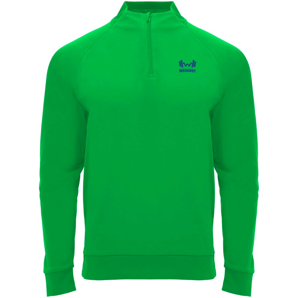 Epiro Half-Zip Sweatshirt für Kinder farngrün